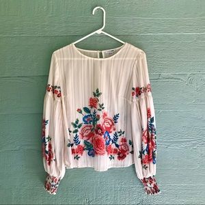 Fashion Nova Floral Blouse Top
